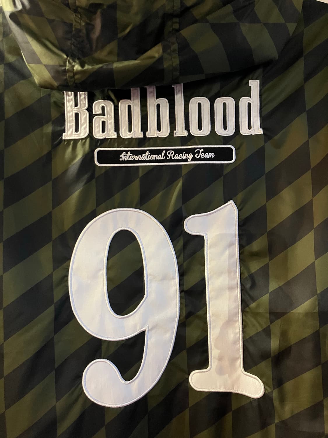 배드블러드 체크 바람막이 L 상품이미지9