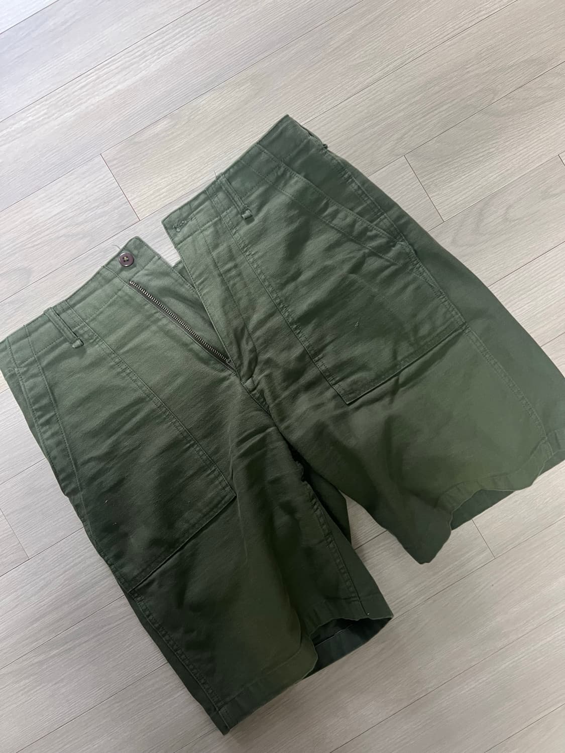 카키스 스탁 퍼티그 쇼츠 올리브 L사이즈 상품이미지1