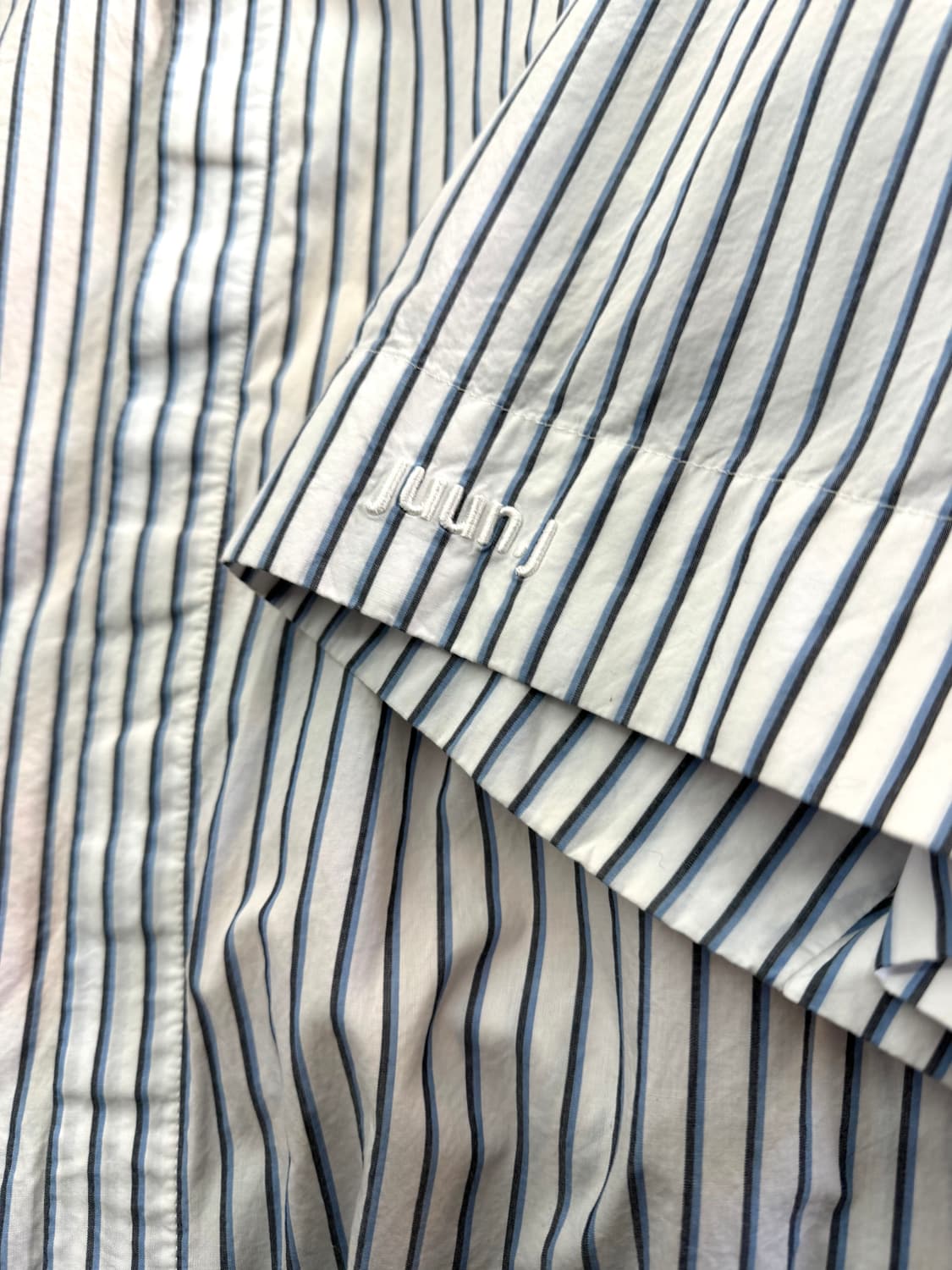 48(104)/ 준지 19-20S/S 스트라이프 셔츠 반팔 상품이미지8