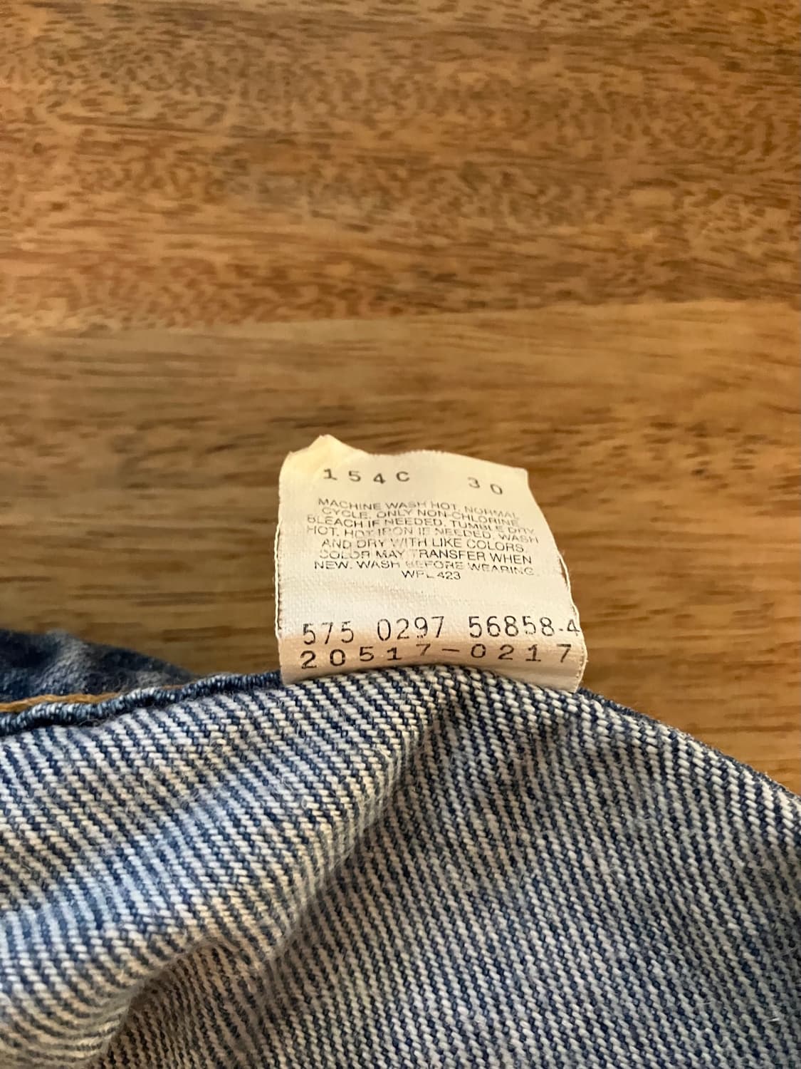 90s USA 빈티지 리바이스 517 부츠컷 데님 팬츠 상품이미지10