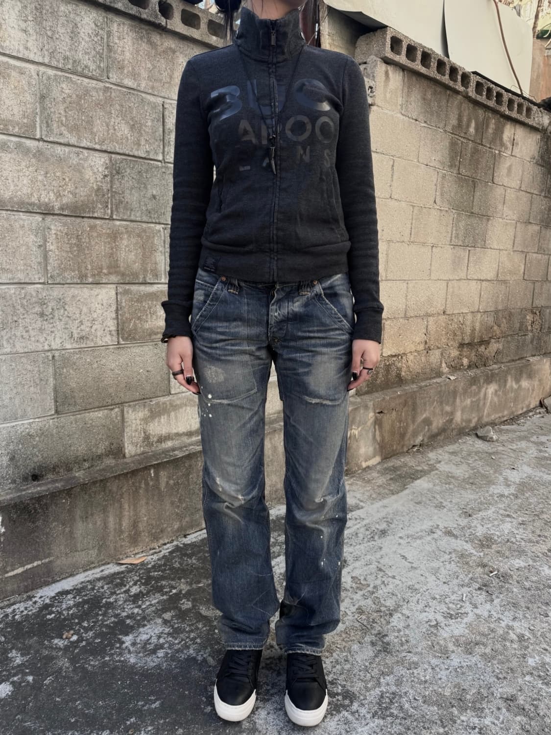 Buckaroo Charcoal 82 High-Neck Zip-Up 상품이미지2