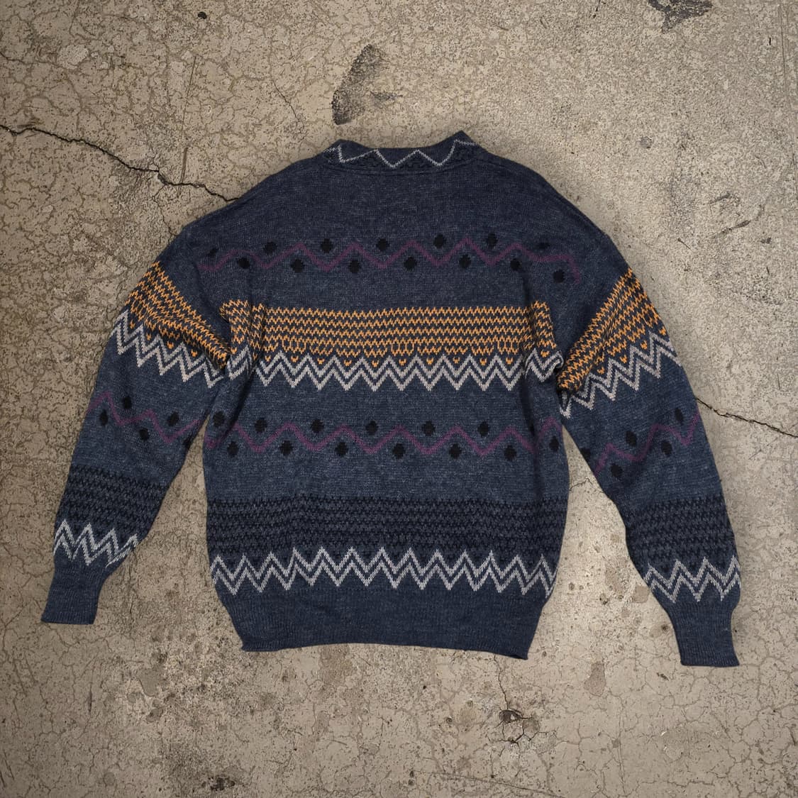 80s Kennington 페어아일 스웨터 MADE IN ITALY 상품이미지6