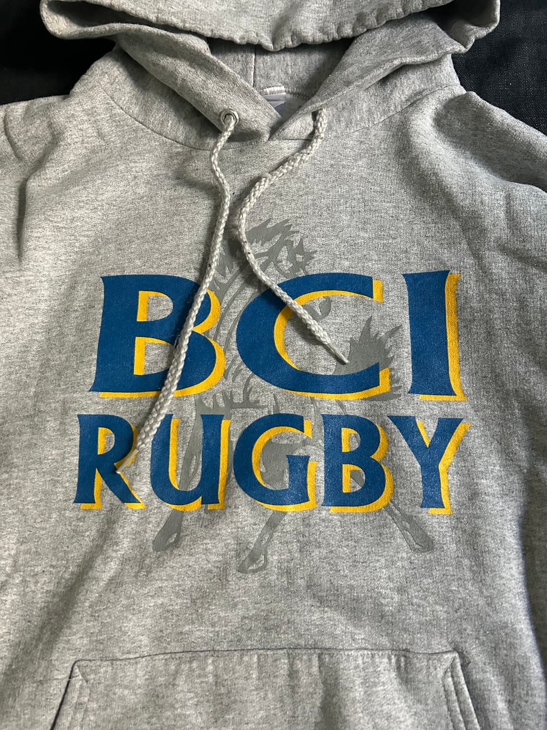 00s Hanes 멜란지 그레이 스웻후디 상품이미지4