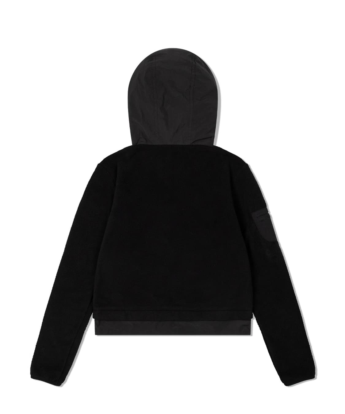 미세키서울 Fleece zip-up hoodie BLACK 상품이미지3