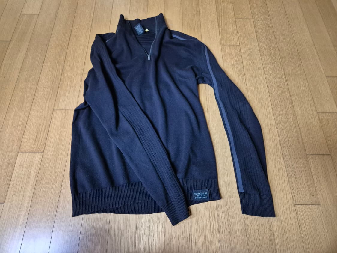 캘빈클라인 진스 반집업 니트 상품이미지3