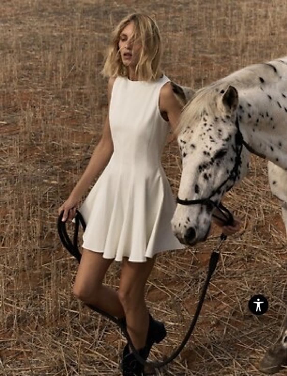 자라 화이트 드레스 상품이미지1