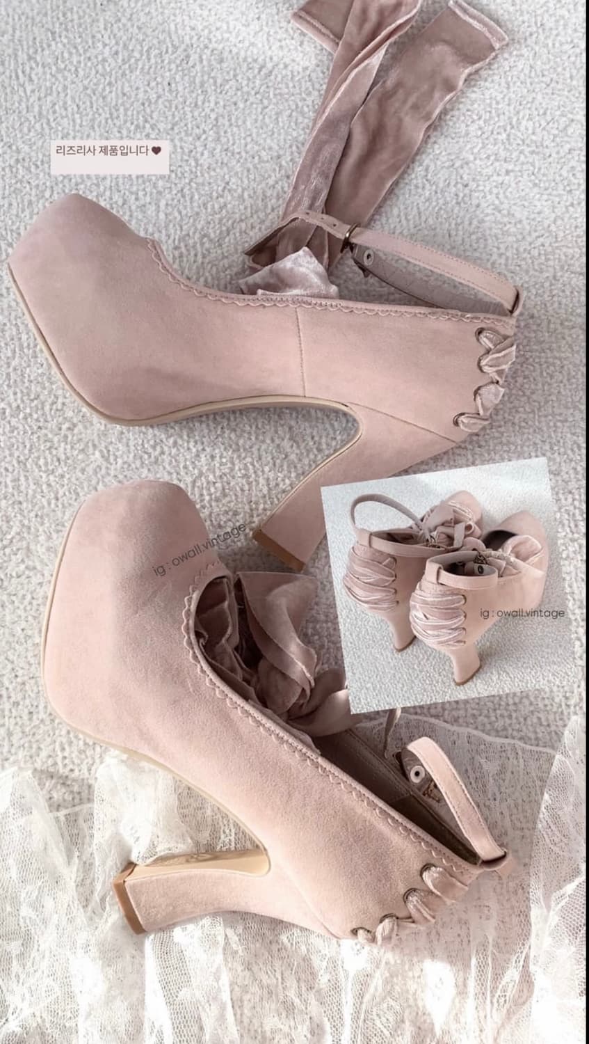 리즈리사 라떼갸루 플랫폼 힐 상품이미지1