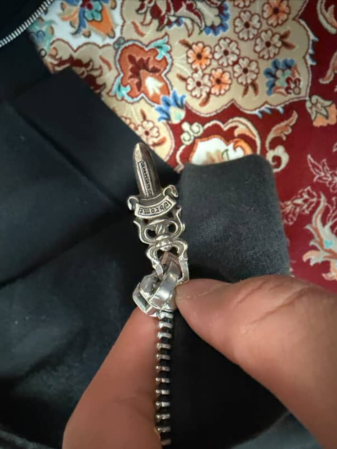 크롬하츠 홀스슈 플로랄 후드집업  L 상품이미지6