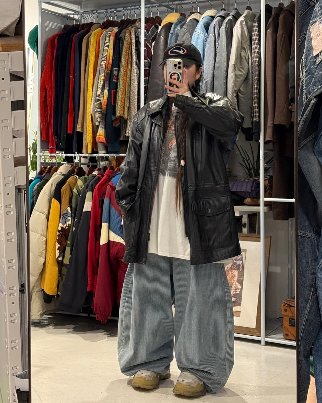 POSITANO sheepskin safari jacket 상품이미지2