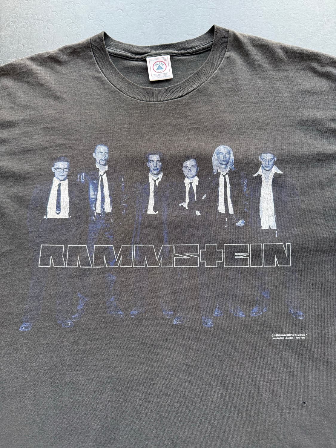 람슈타인 1998‘s 빈티지 투어 티셔츠 상품이미지2