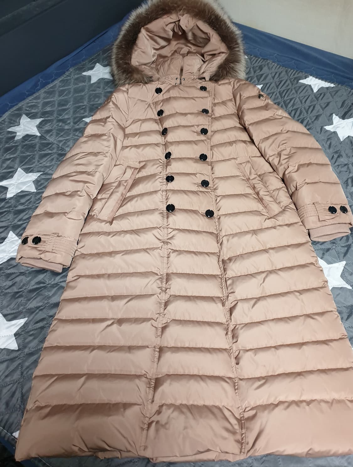 MARINA YACHTING 사가폭스퍼 구스다운 롱패딩 베이지 (105) 상품이미지1