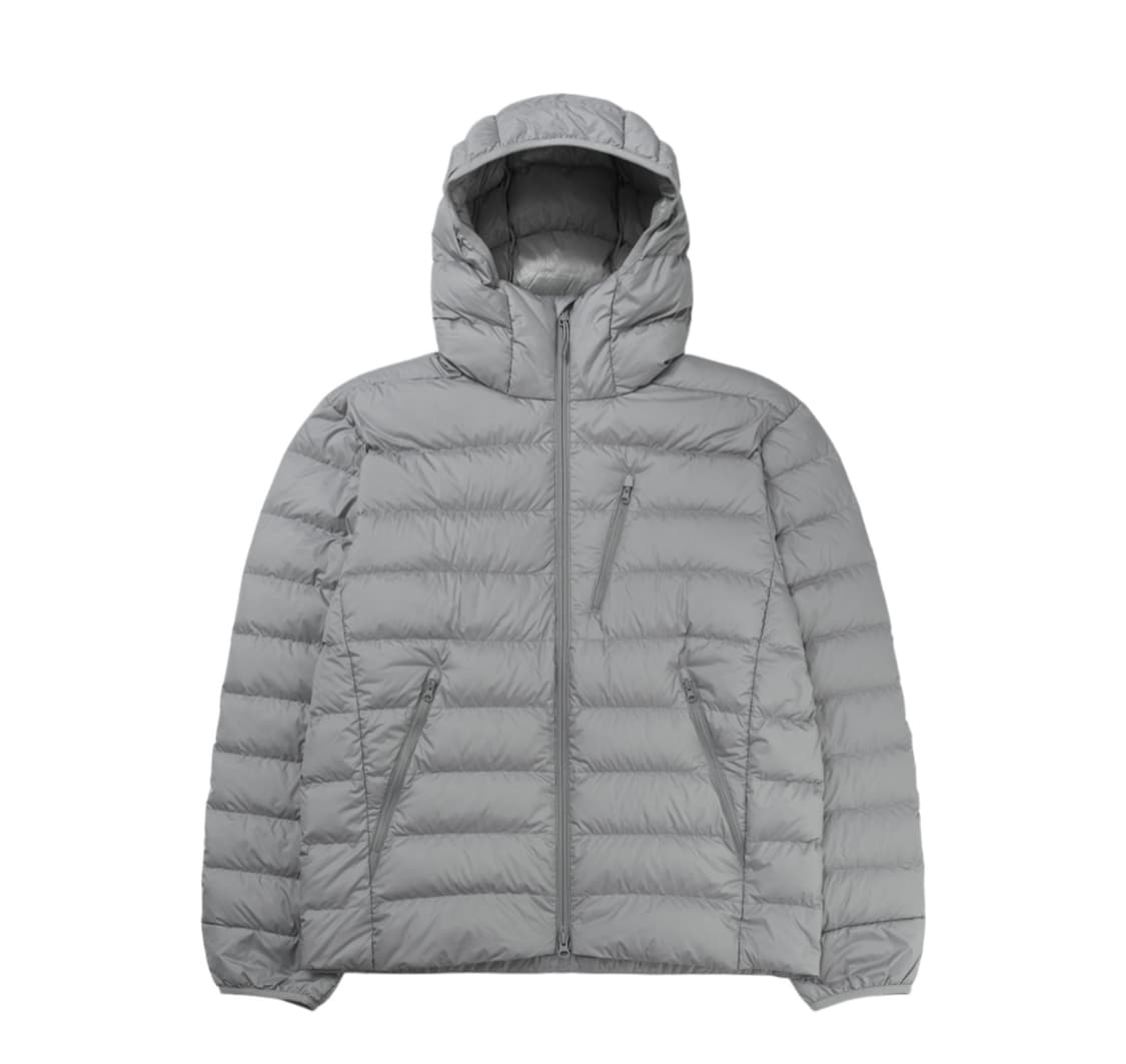 무신사 스탠다드 시티 레저 후디드 라이트 다운 재킷 라이트 그레이 상품이미지1