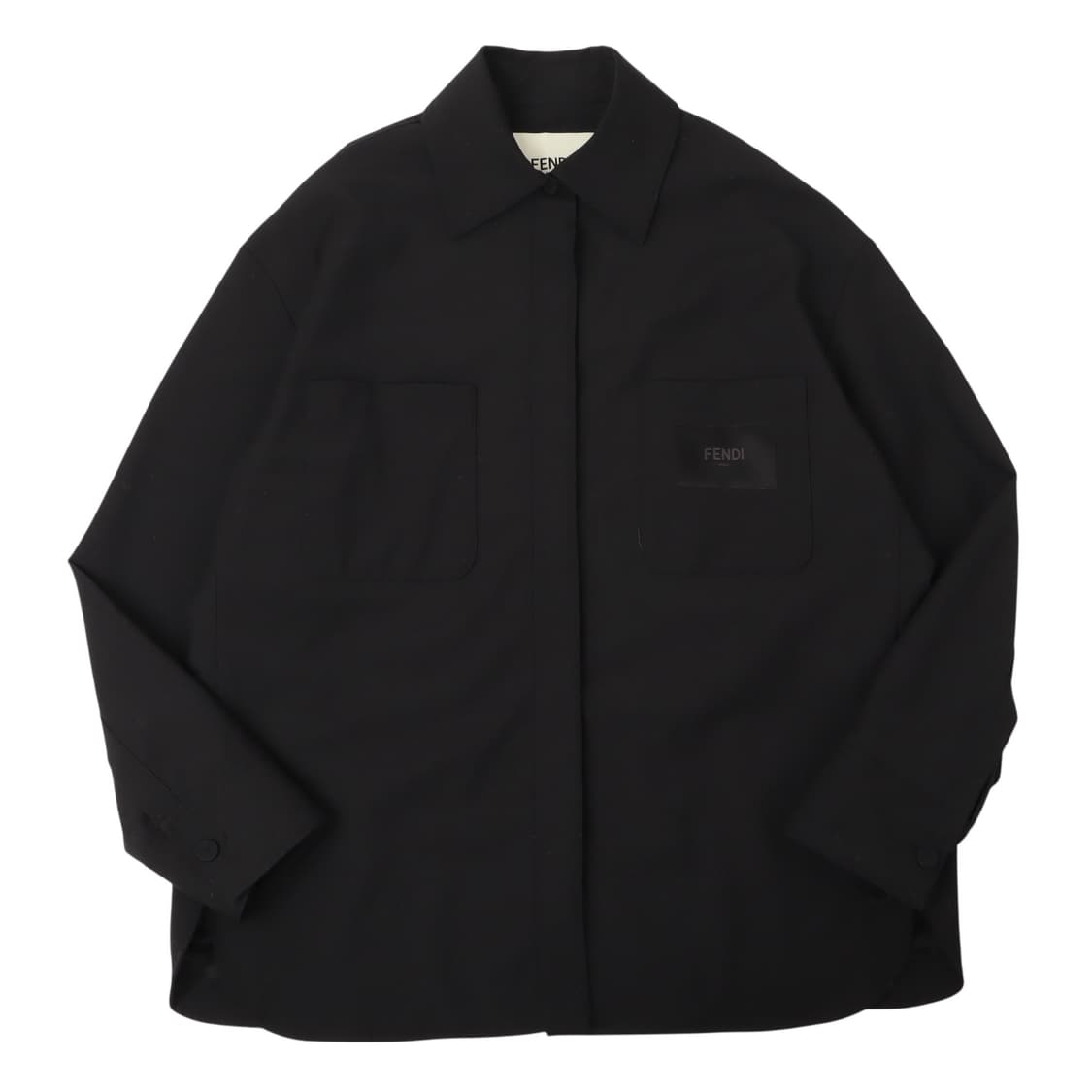 펜디 로마 포켓 로고 셔츠 자켓 상품이미지1
