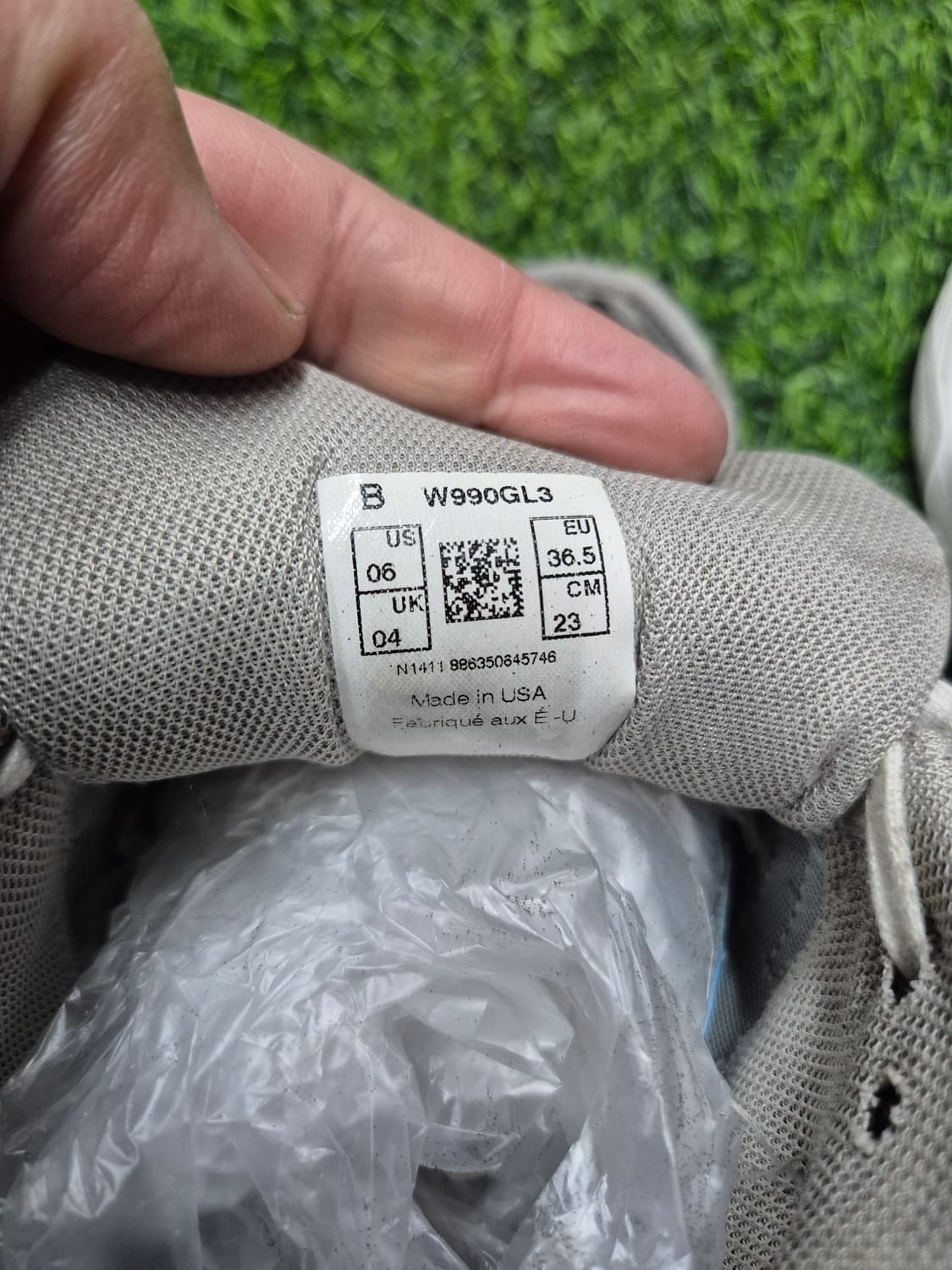 뉴발란스 990 그레이 230mm  상품이미지10