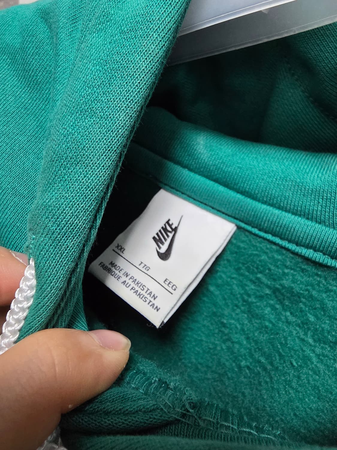 나이키 NRG 스우시 후드 XXL 미스틱그린 상품이미지4