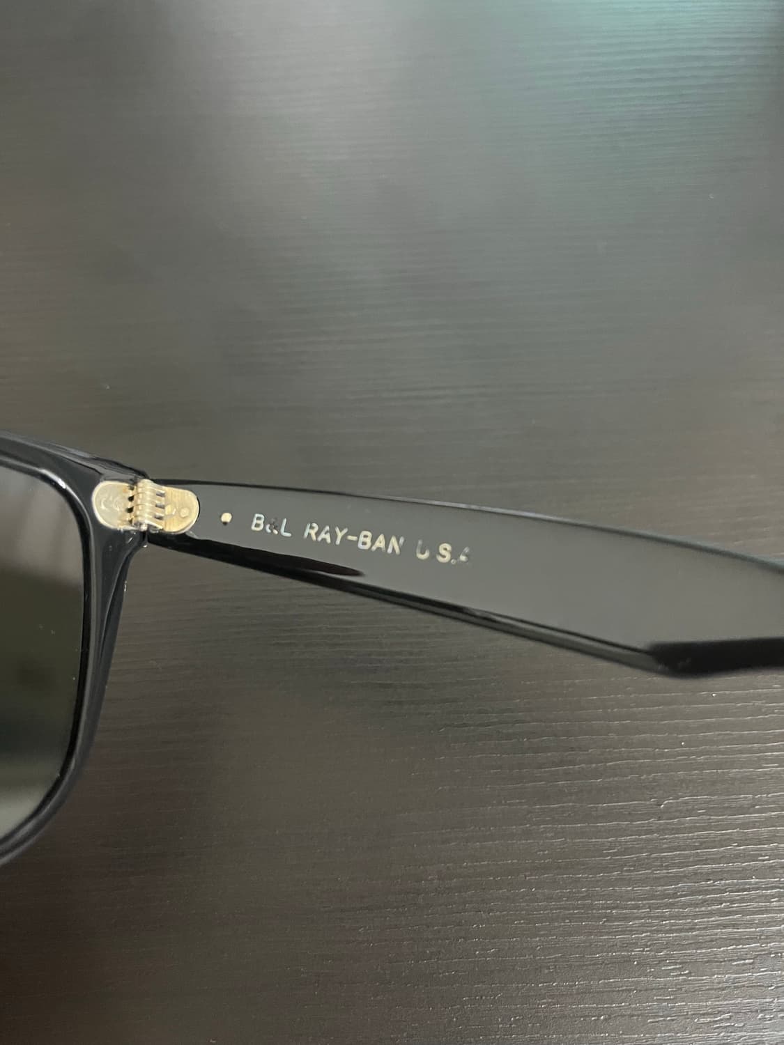 80s 레이벤 바슈롬 블랙 웨이페어러 상품이미지4