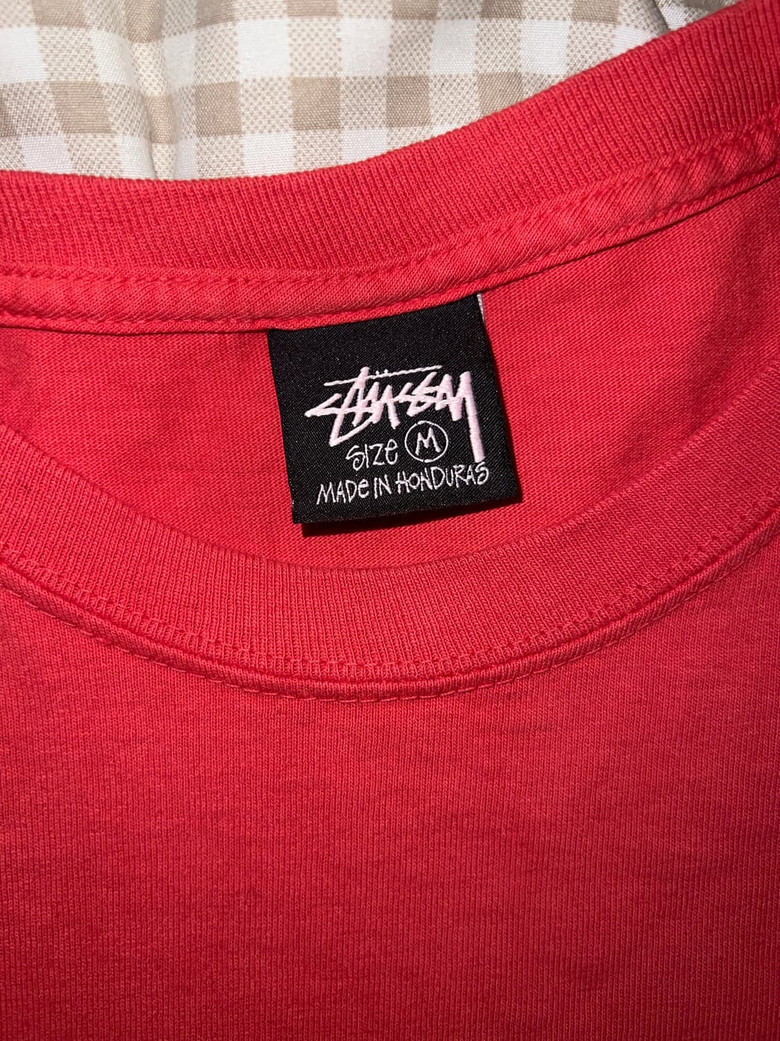 스투시 라구나 USA 피그먼트 다이드 티셔츠 구아바 상품이미지2