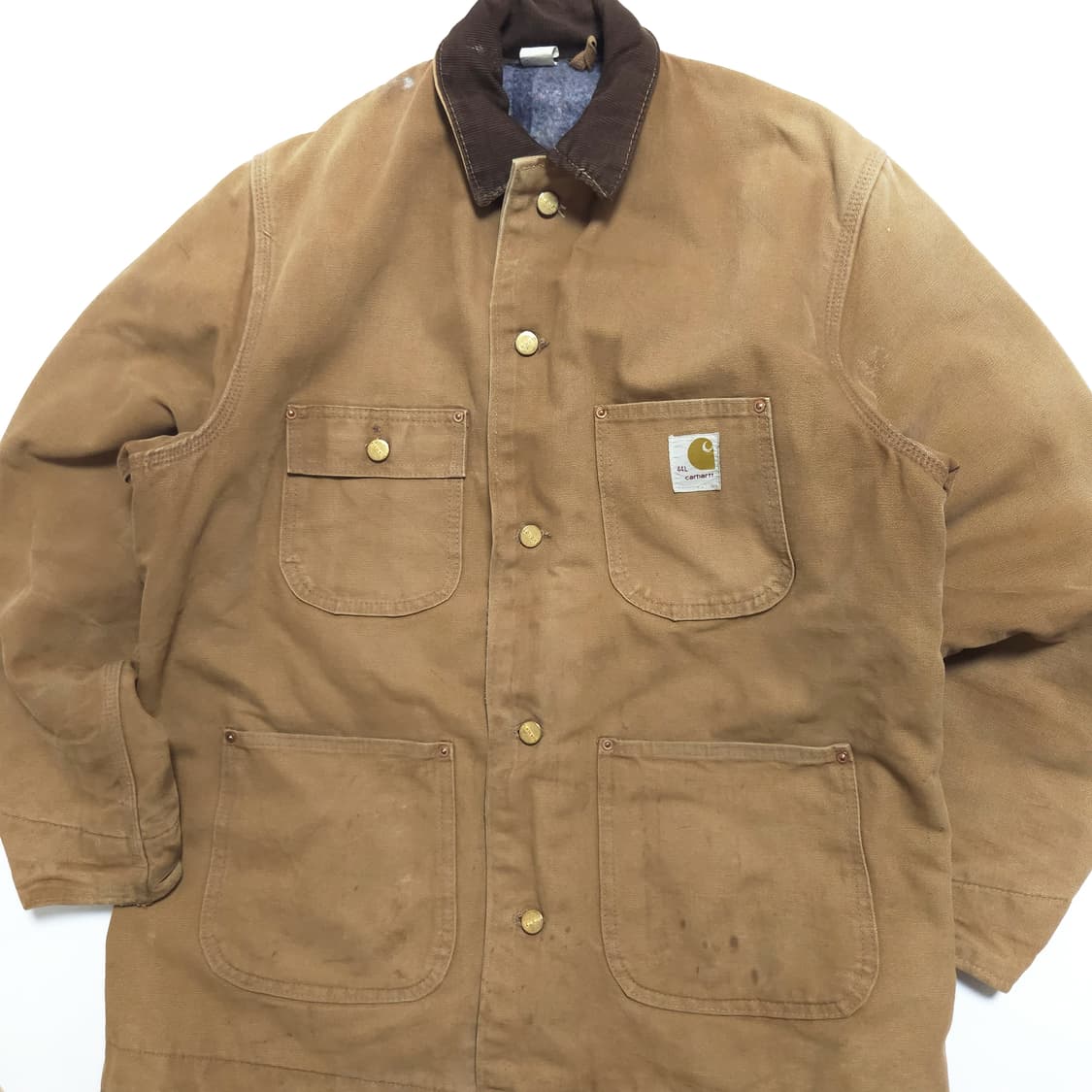 칼하트 70-80s 블랭킷 라이닝 덕 초어 자켓 상품이미지2