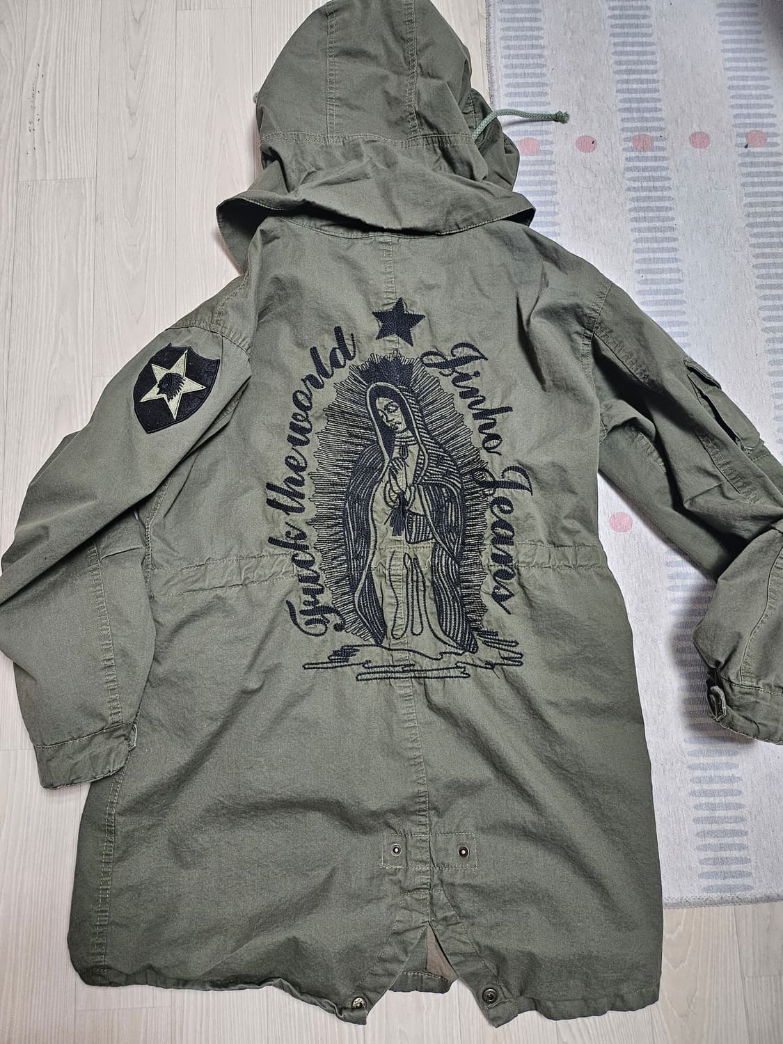 미군 M-65 피쉬테일 성모마리아 상품이미지5