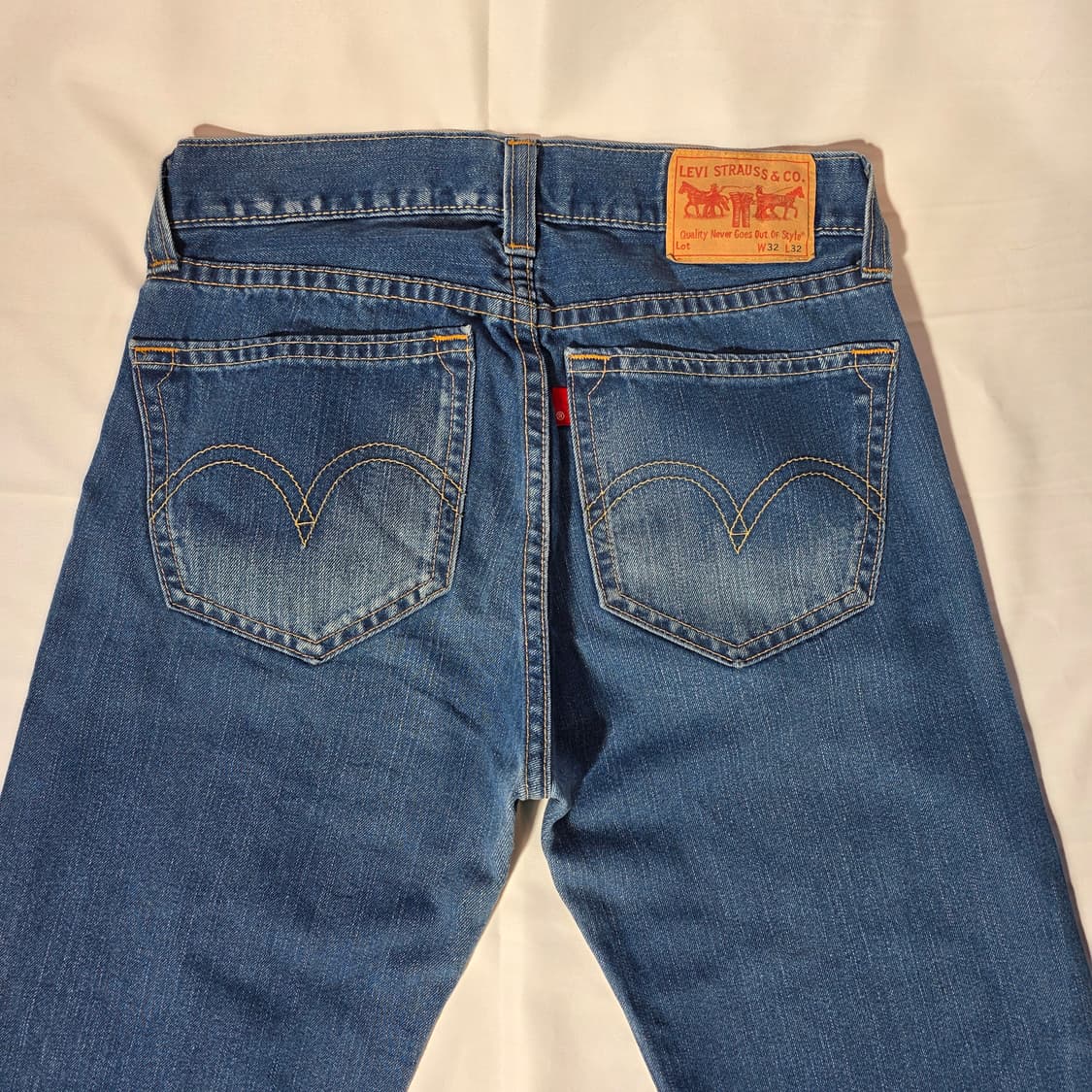 [W32L32]00s 리바이스 타입원 리얼루즈핏 데님 팬츠 상품이미지8