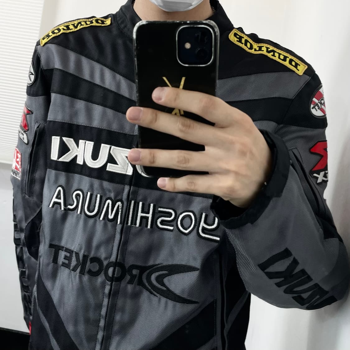 스즈키 요시무라 GSX-R 패치워크 레이싱 자켓 상품이미지5