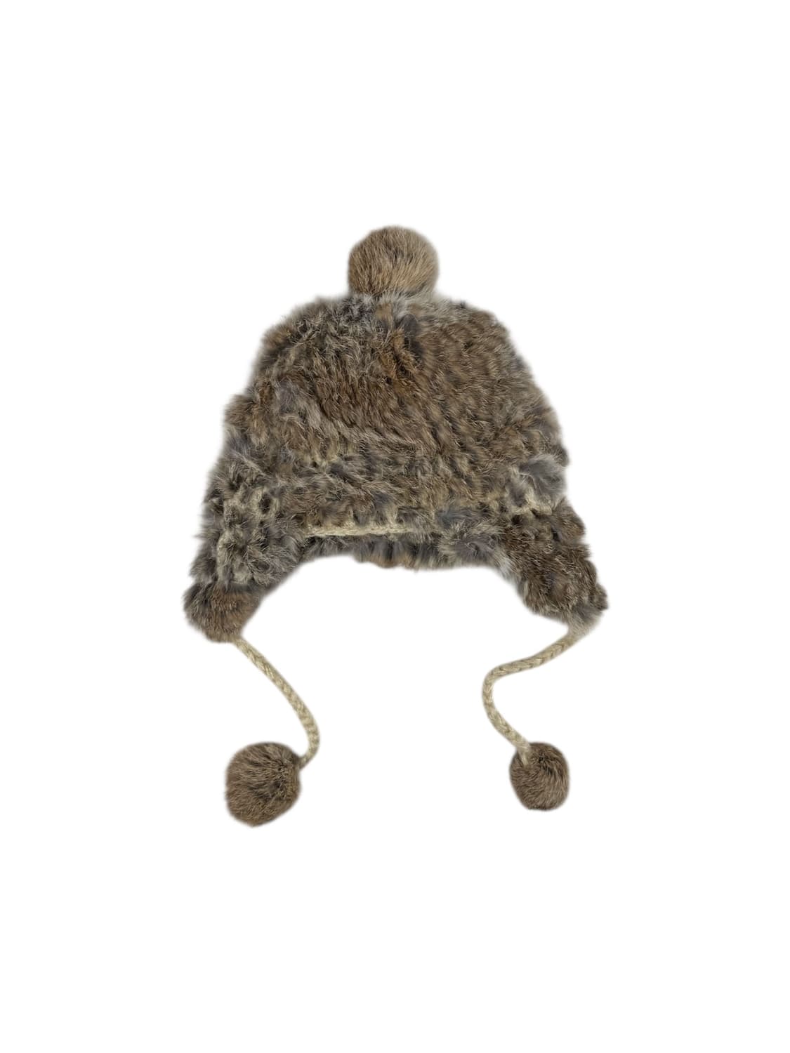 JPN 래빗 퍼 이어플랩 비니 상품이미지4