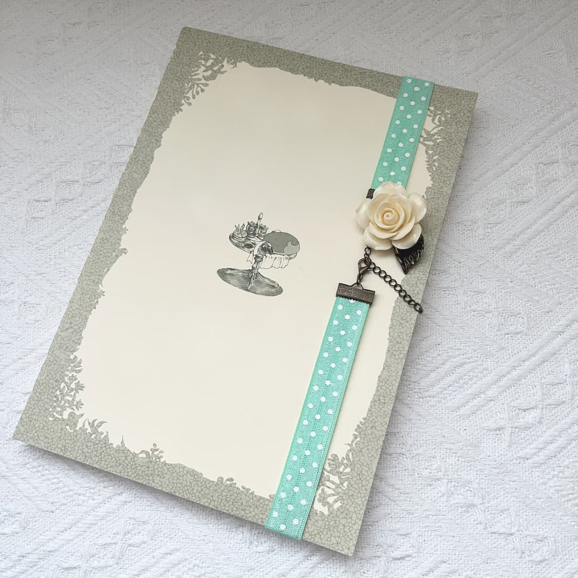 ⊰dot flower⊱ book-band 도트 꽃 북밴드 상품이미지3