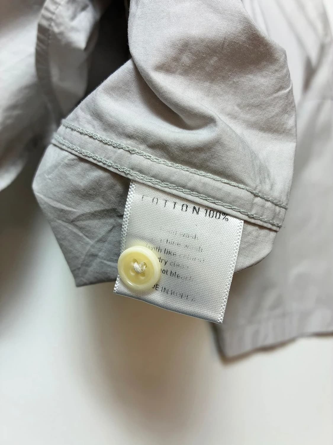 어나더오피스 Writer 도브 그레이 반팔 셔츠 PN8596 상품이미지7