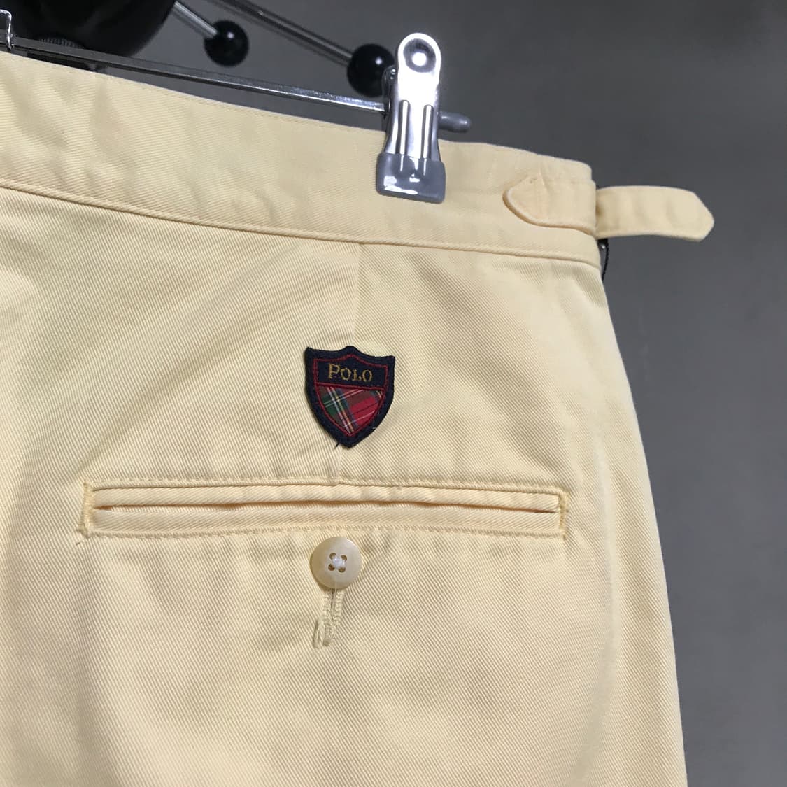 폴로 랄프로렌 치노 팬츠 옐로 80-97 상품이미지4
