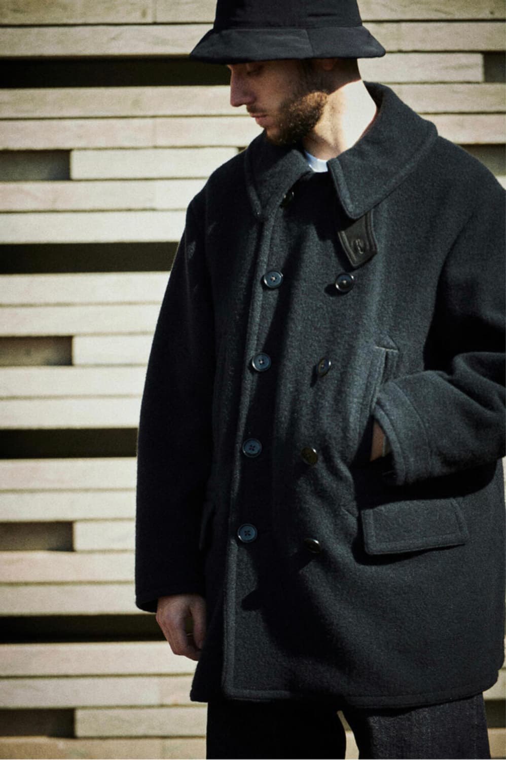 22FW 캡틴선샤인 피코트 상품이미지1