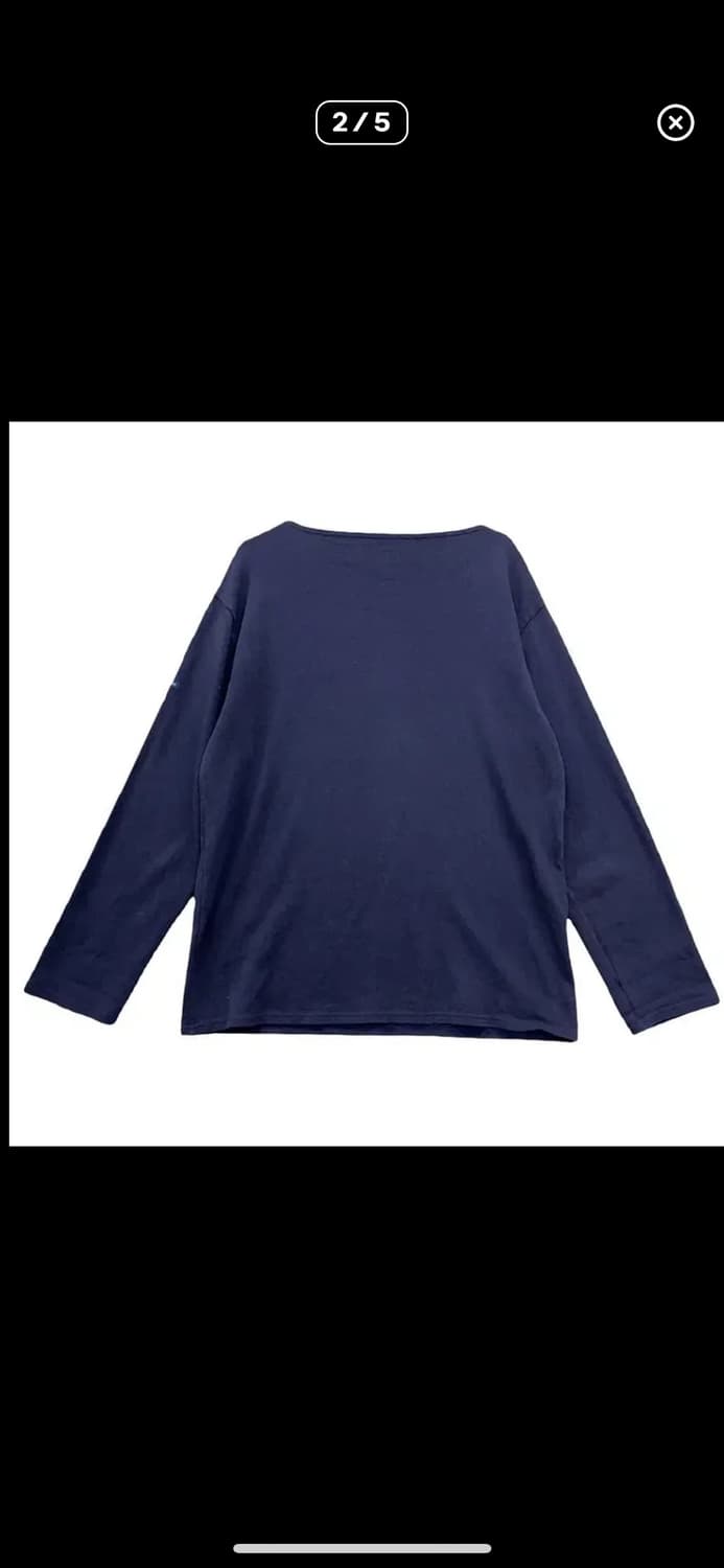 세인트제임스 무지 롱슬리브 긴팔티 100 상품이미지2