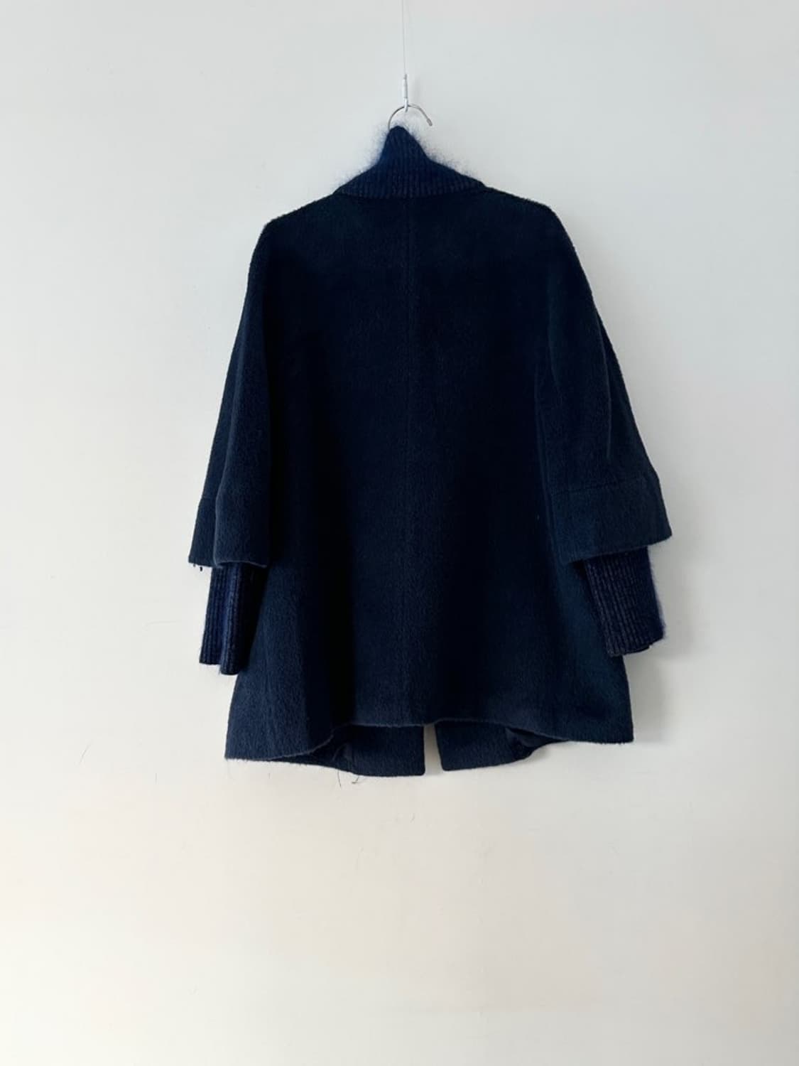 EMCEE blooming alpaca coat / navy 상품이미지6