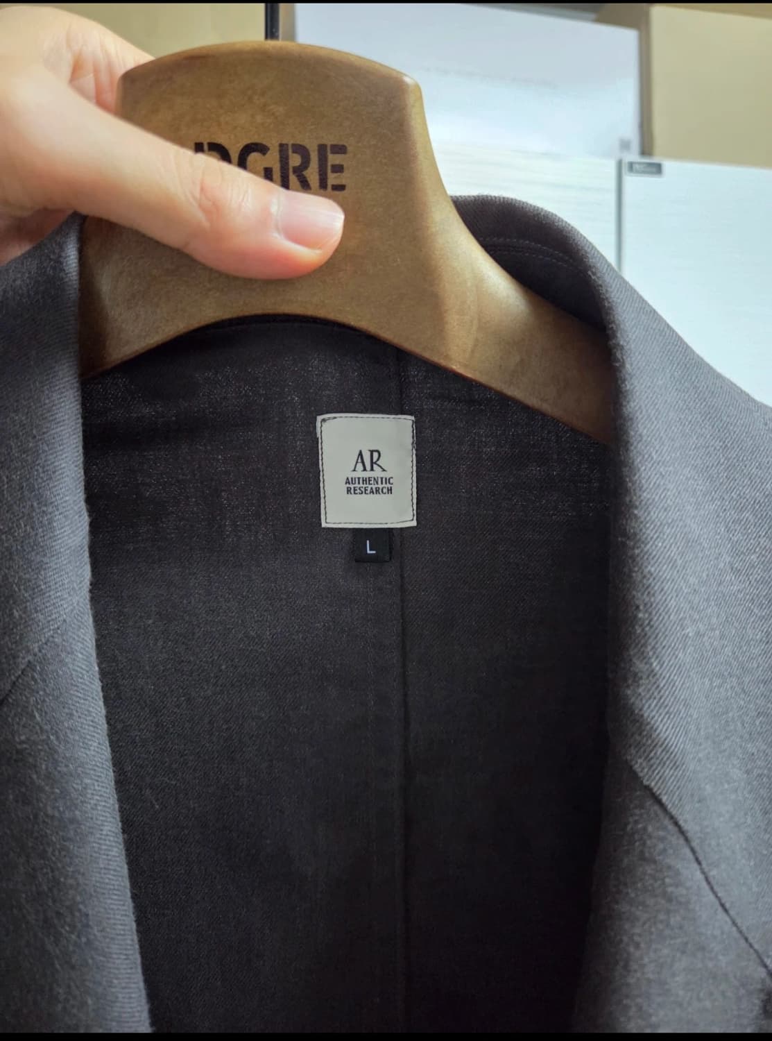 디그레 DGRE 24SS 셋업 정장 차콜그레이 상품이미지5