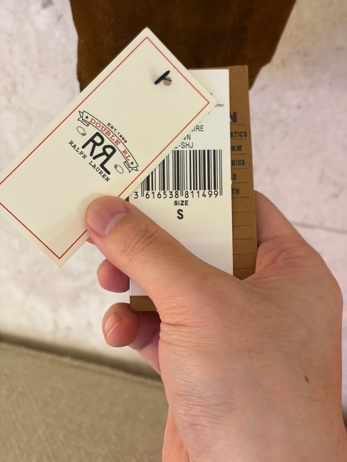 더블알엘 rrl 러프아웃 스웨이드 자켓 S 상품이미지2