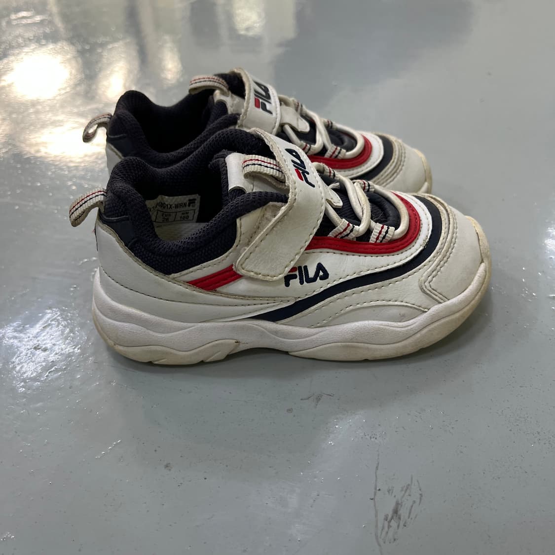 160 휠라 키즈 휠라레이 운동화 0409M 상품이미지4