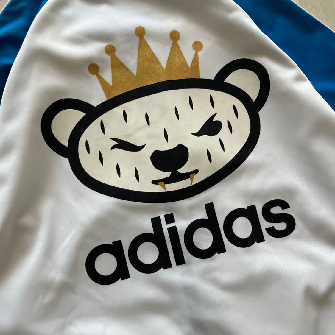 Adidas . 아디다스 x 니고(휴먼메이드) 베어 트랙탑 져지 상품이미지3