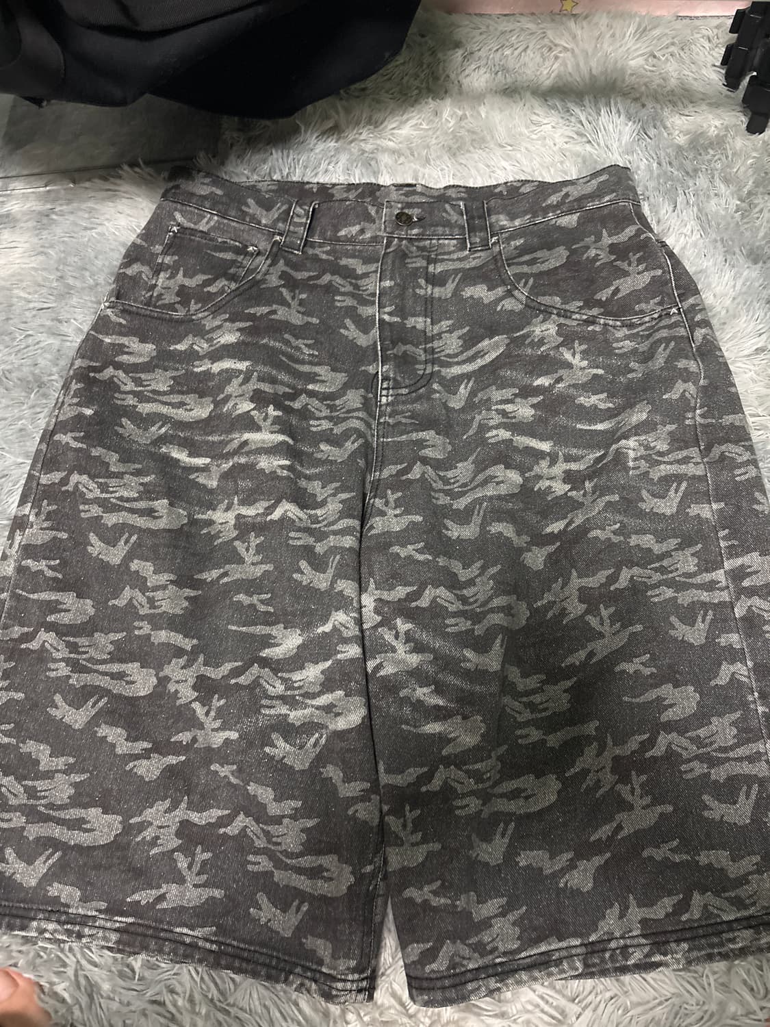 Belvet 버뮤다 카모 바지 상품이미지1