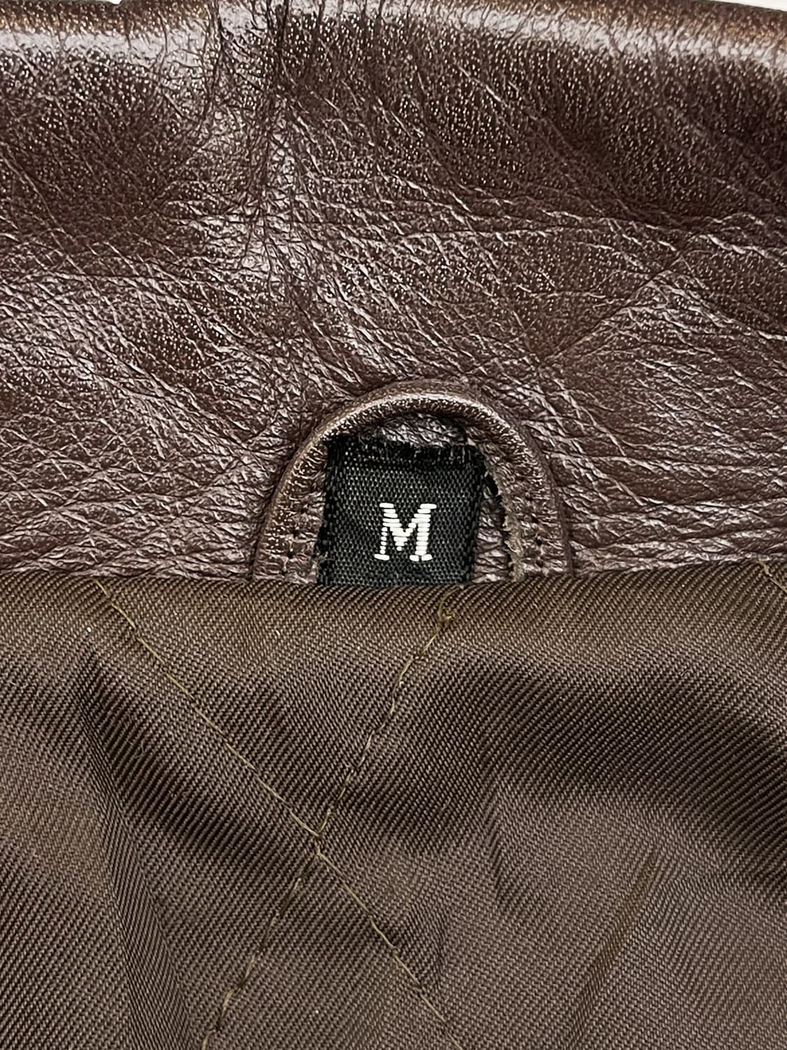 빈티지 90s 레더 커버 봄버 자켓 상품이미지8