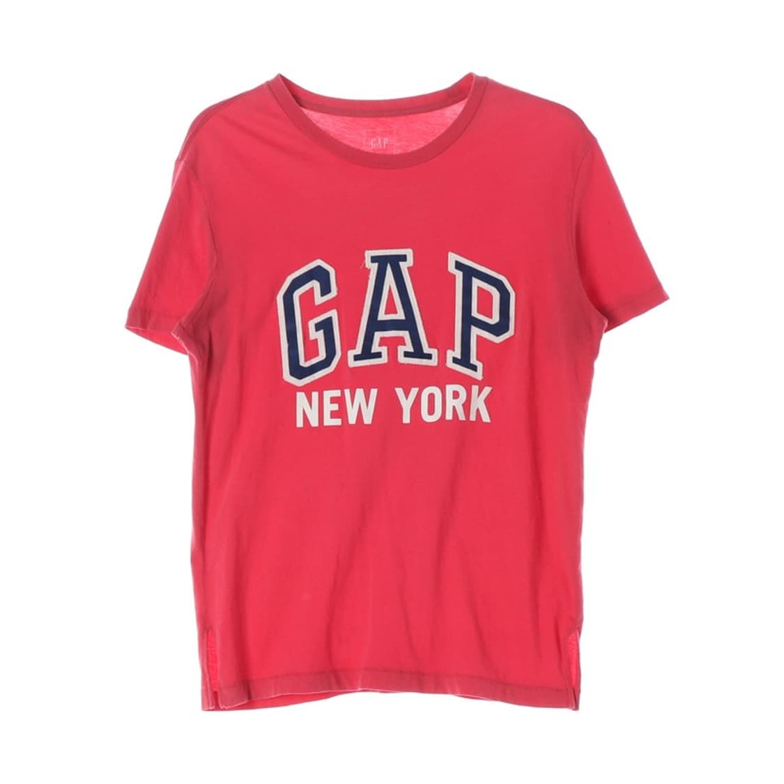GAP 뉴욕 아치 로고 코랄 반팔티 XS 상품이미지1