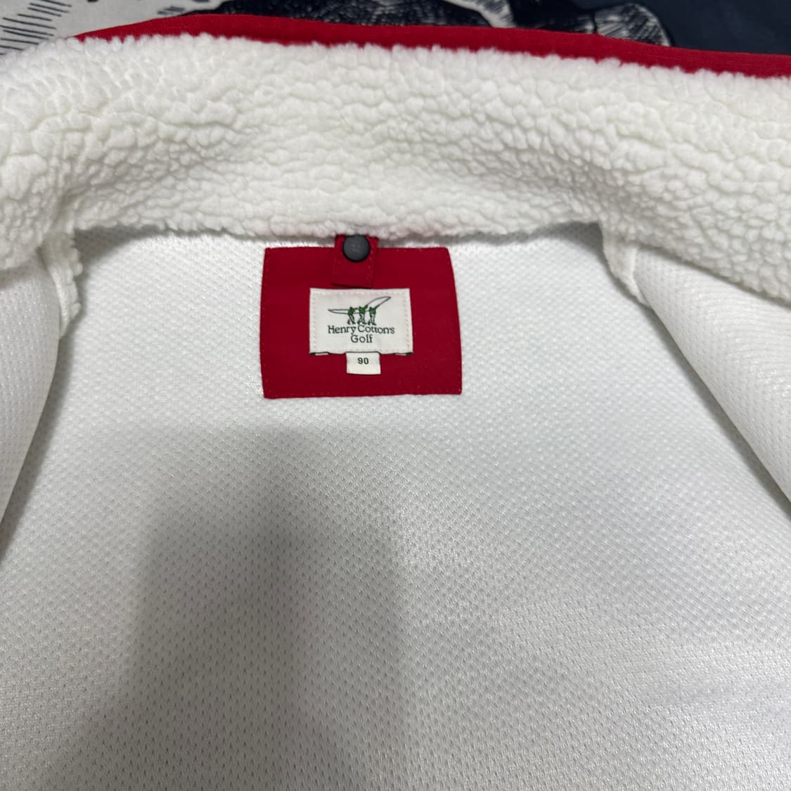 헨리코튼 뽀글이집업 90 사이즈  상품이미지2