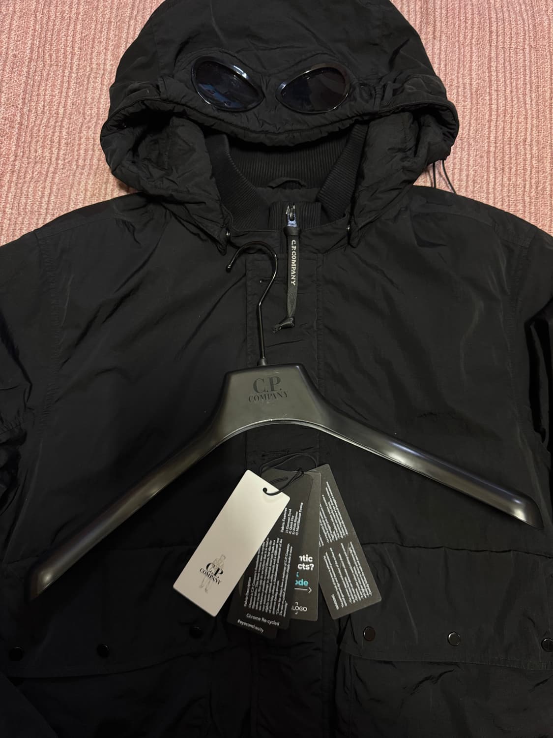 CP컴퍼니 크롬 r 고글 봄버 자켓 50사이즈 상품이미지3