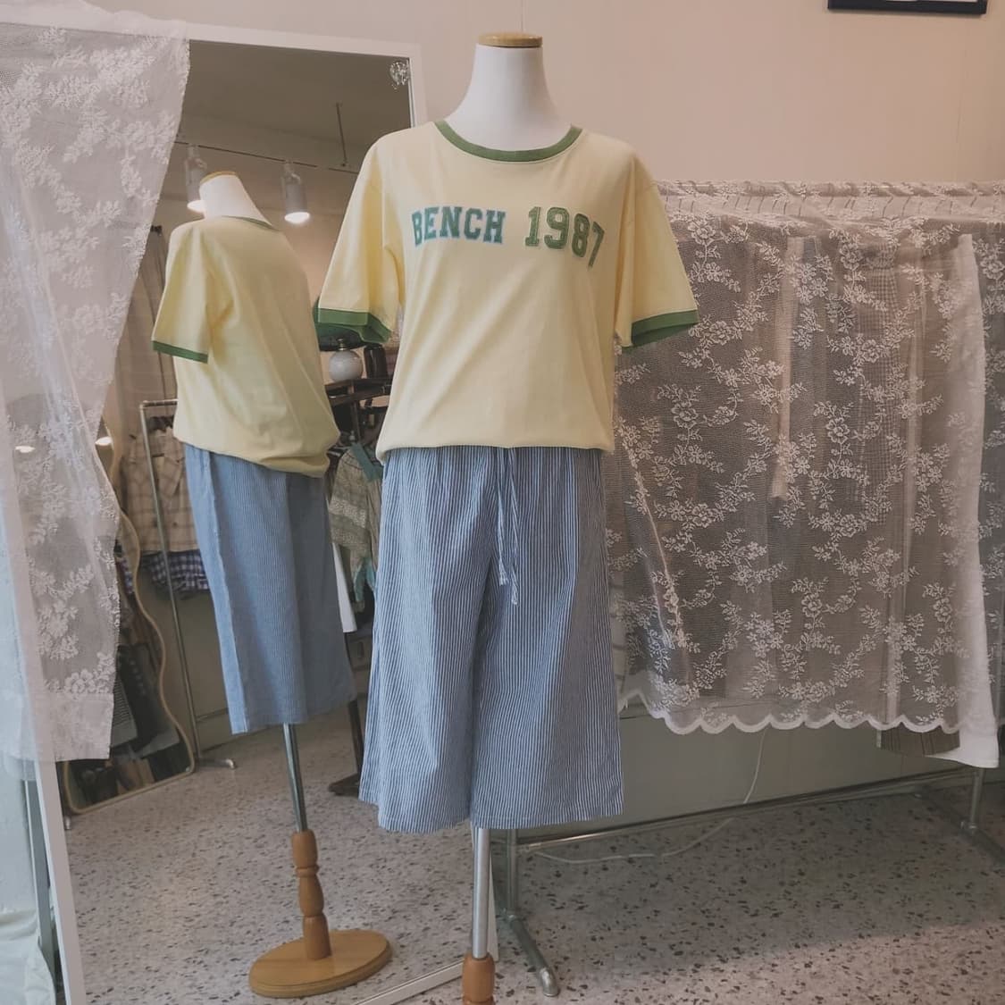 Bench1987 빈티지 링거티 상품이미지2