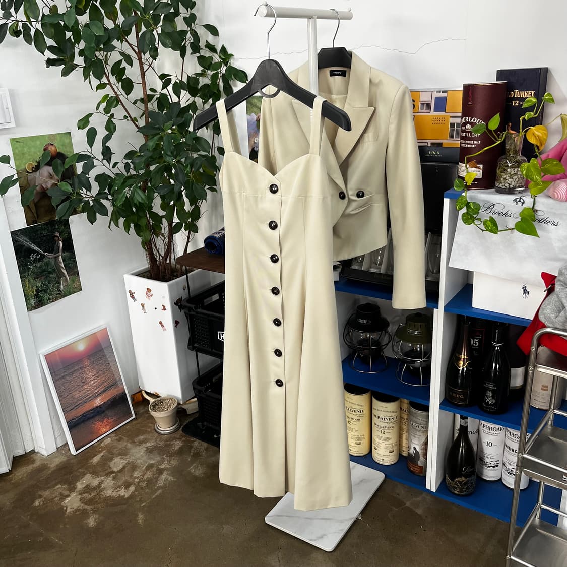 띠어리 우먼 셋업 36/36 상품이미지1