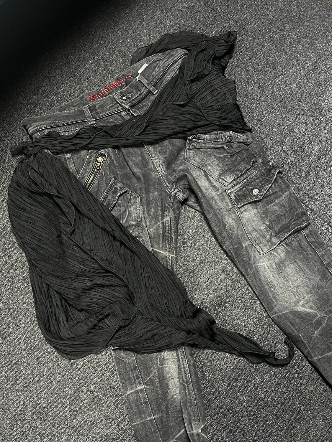JPN V-kei silky scarf 상품이미지2