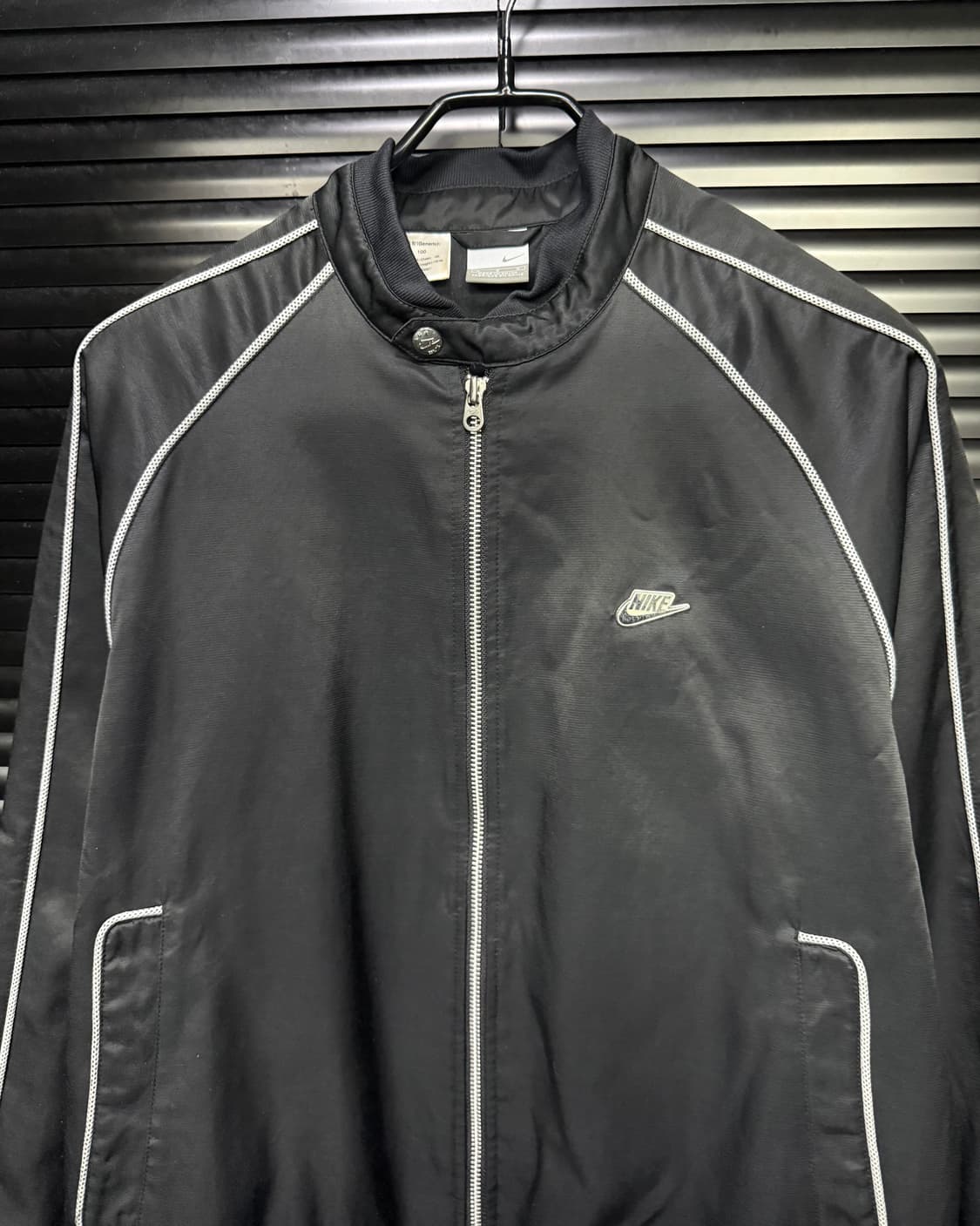 나이키 00S 라이더 블루종 져지 트랙탑 우븐 집업 블랙 100 L 댄서 상품이미지5