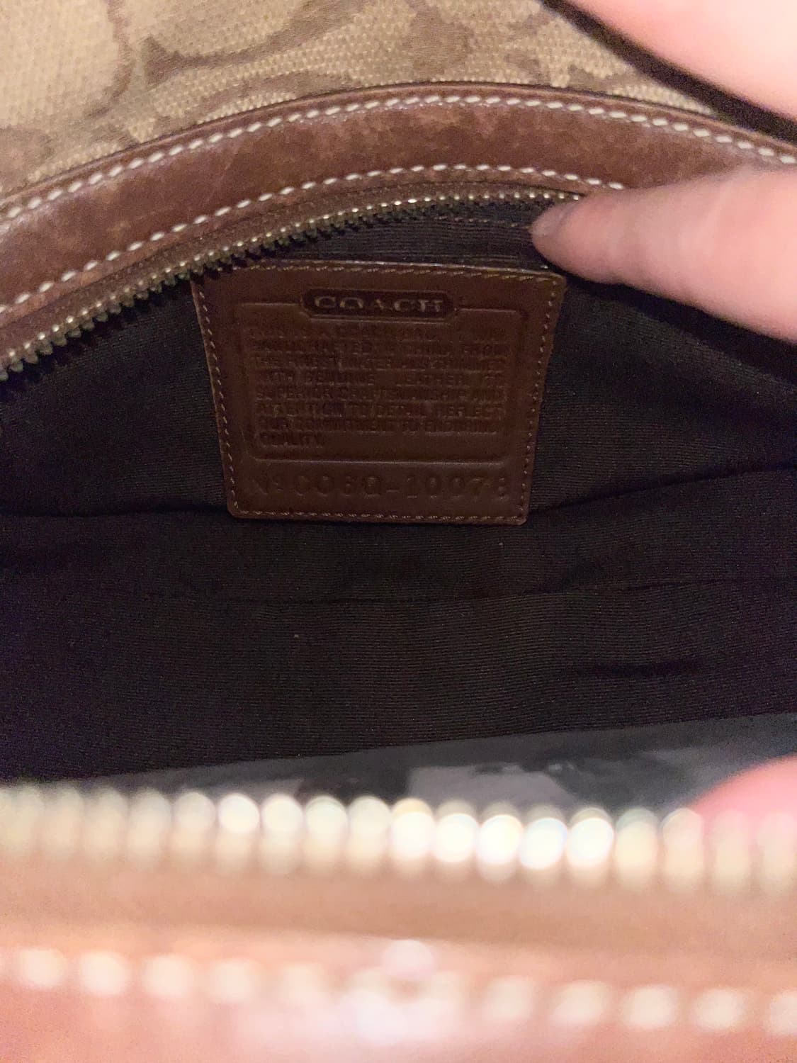 📦 Coach Signature brown Shoulder Bag 상품이미지9