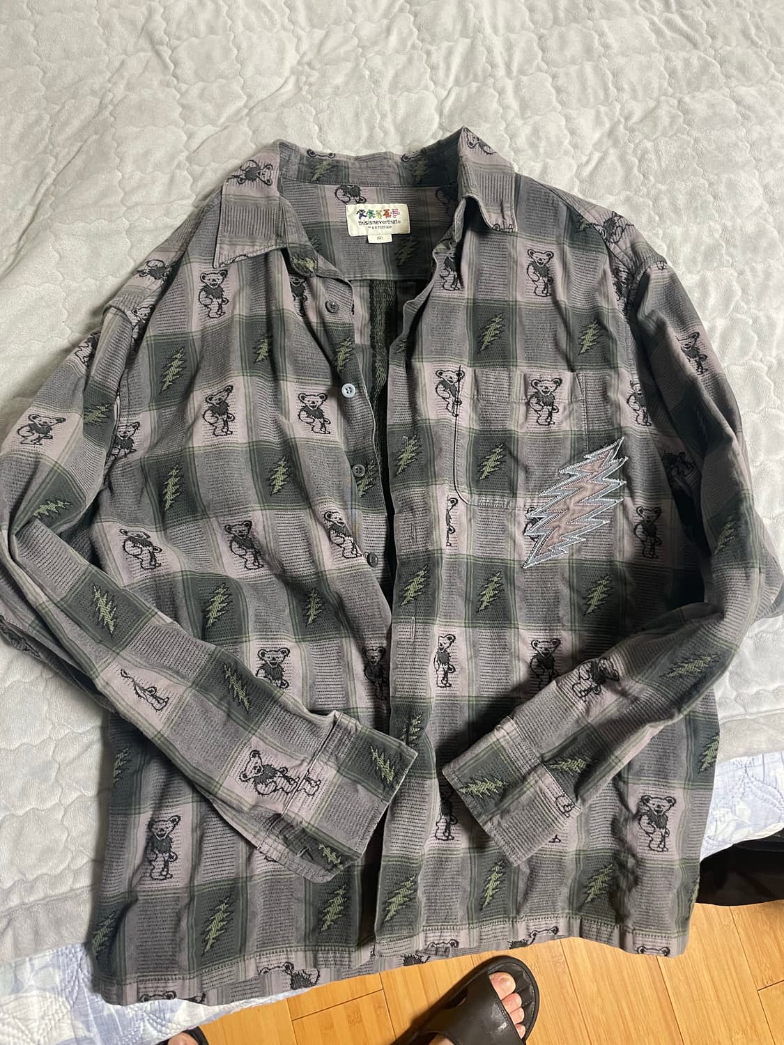 GD Lightning Jacquard Shirt 디스이스네버뎃 상품이미지2