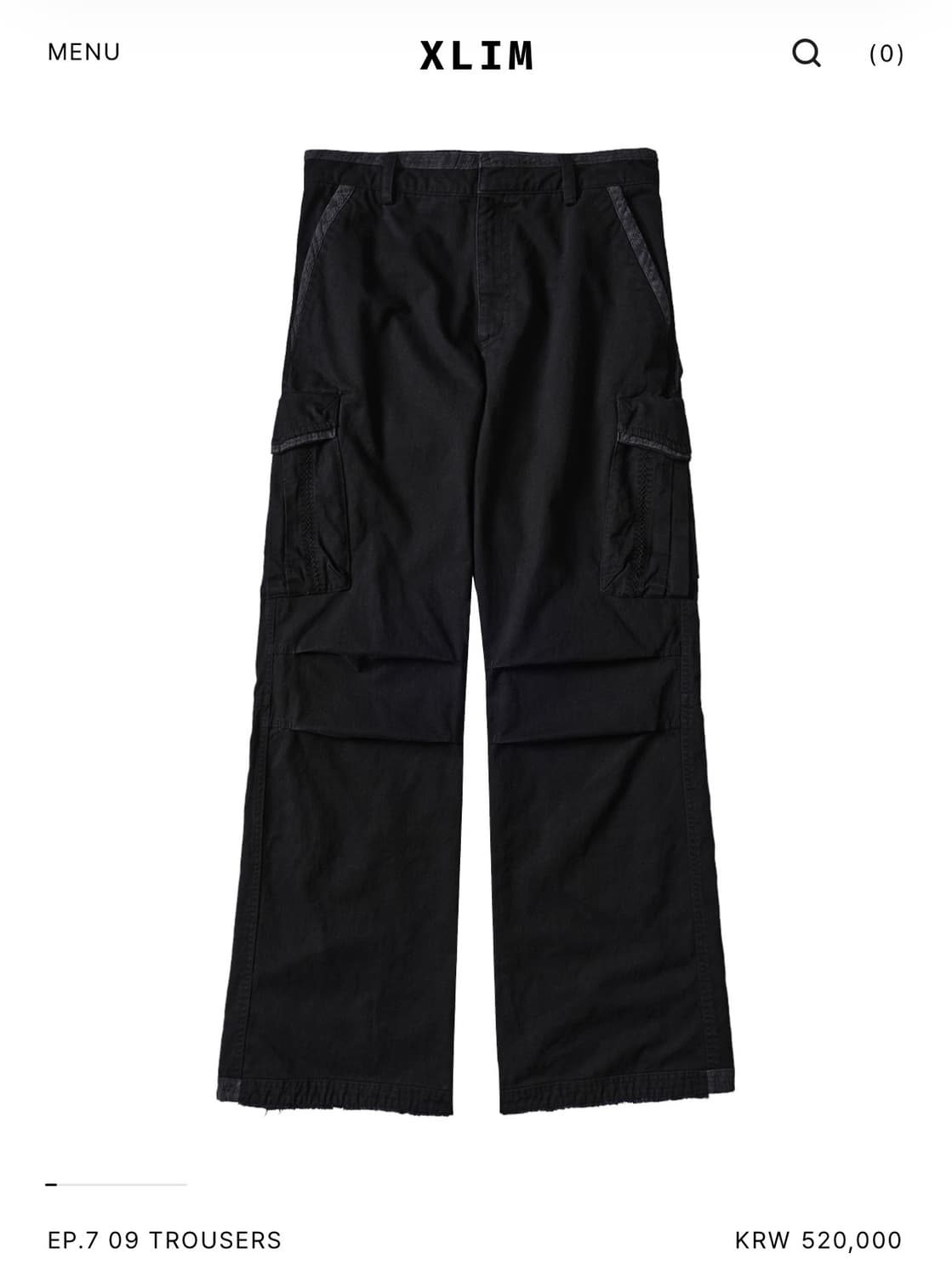 Xlim EP.7 09 Trousers 상품이미지1