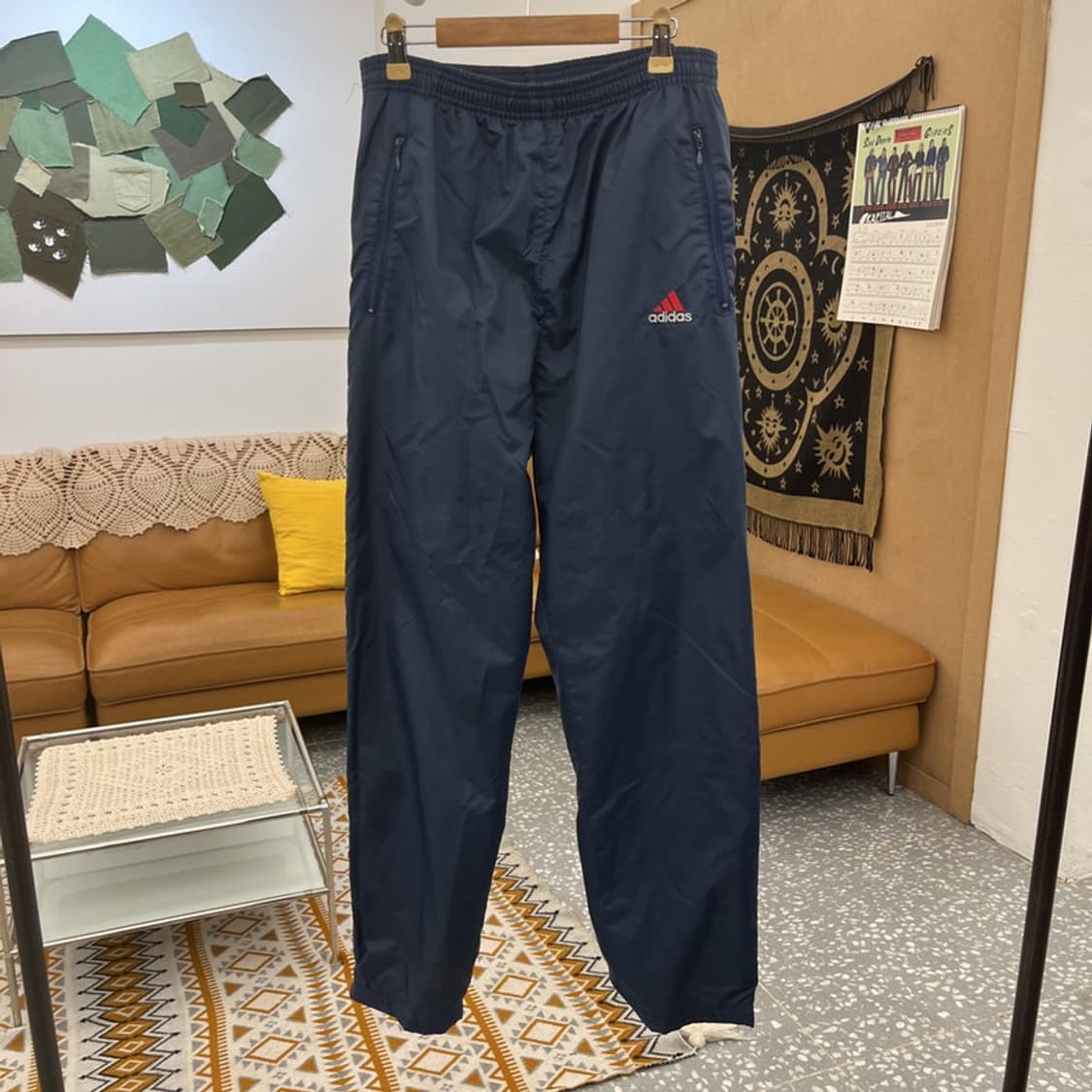 아디다스 올드스쿨 레트로 90s 사이드지퍼 트랙팬츠 30인치 C10846 상품이미지3