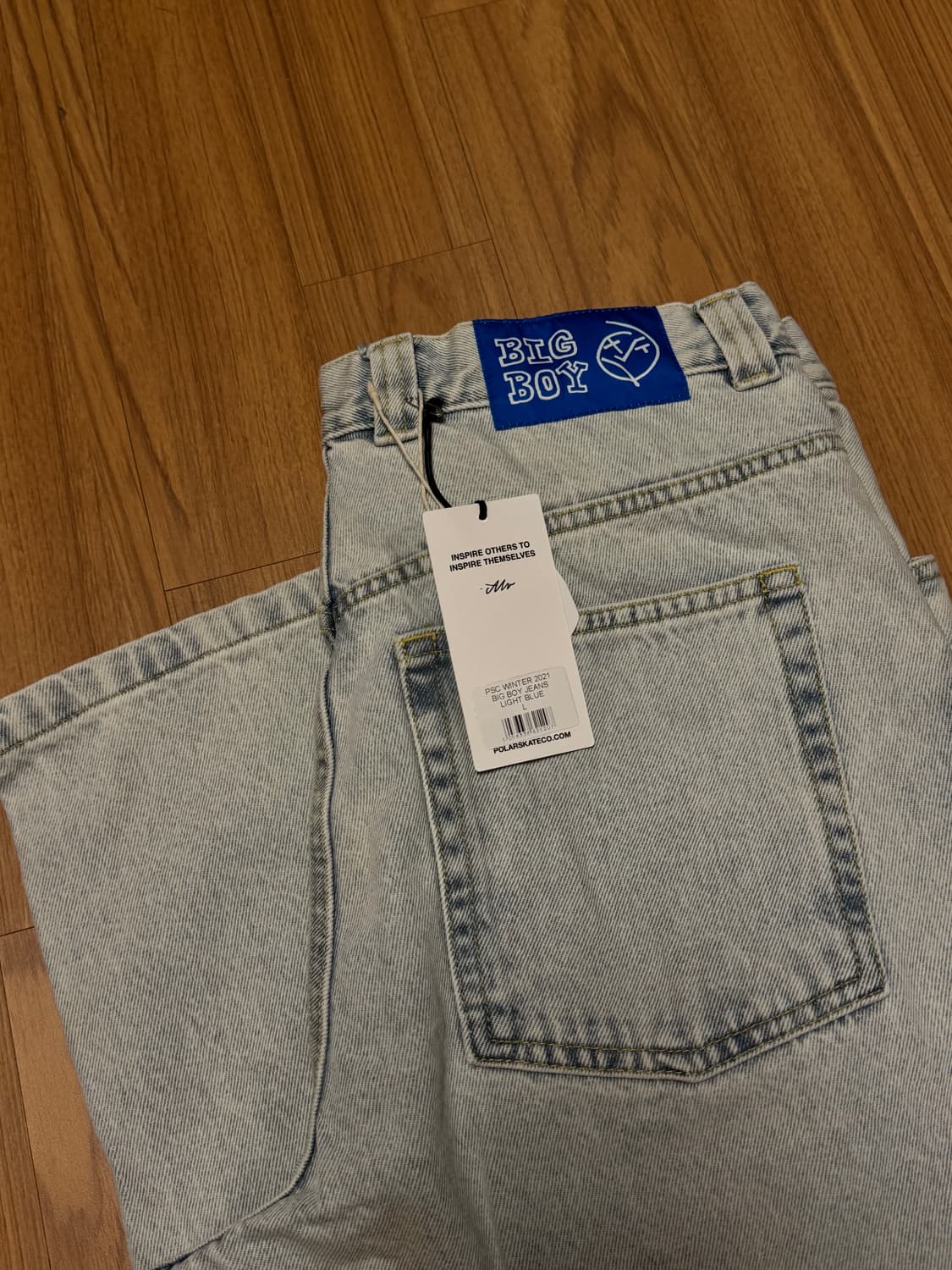 폴라스케이트 빅보이 데님 라이트 블루 L사이즈 상품이미지2